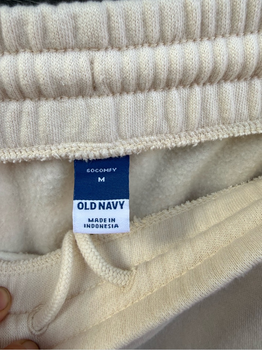 Women’s Sweatpants Bundle Lot (2 Pair)Old Navy SoComfy cream & Urban Rebel SizeM - Picture 5 of 12